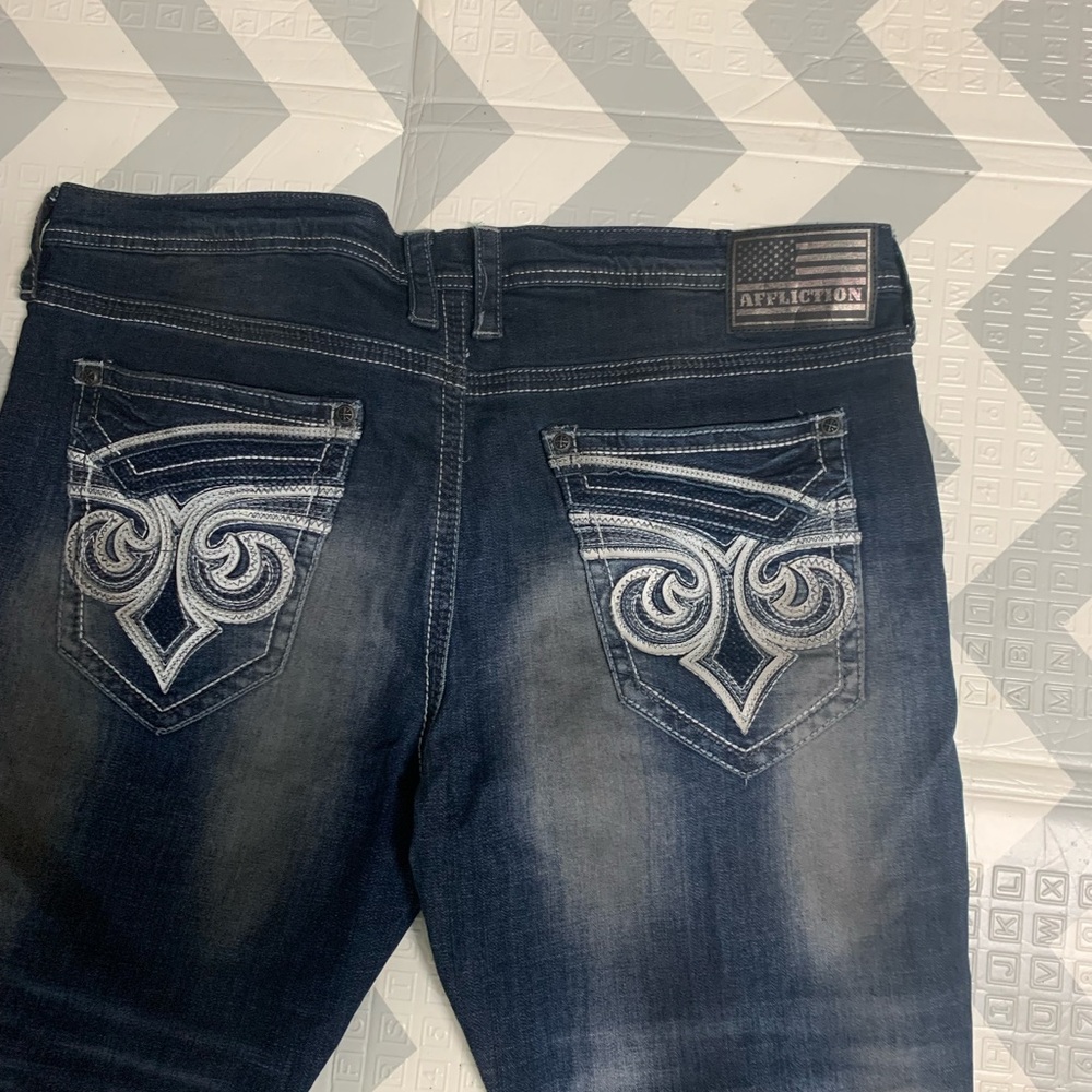 NWOT Affliction Gage distressed Jeans